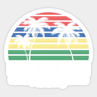 Balaclava Mauritius Flag Summer Sticker